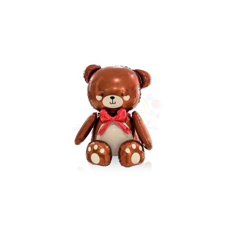 Palloncino ORSO GRANDE    - 3D -  - L 45 cm x H 71 cm - 1 pezzo