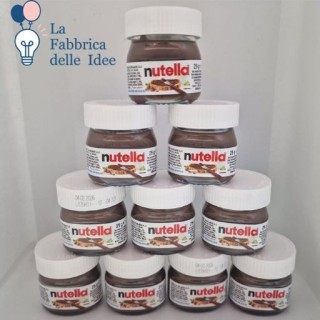 Nutellina personalizzata in vetro 25 g SENZA GLUTINE 1 PZ