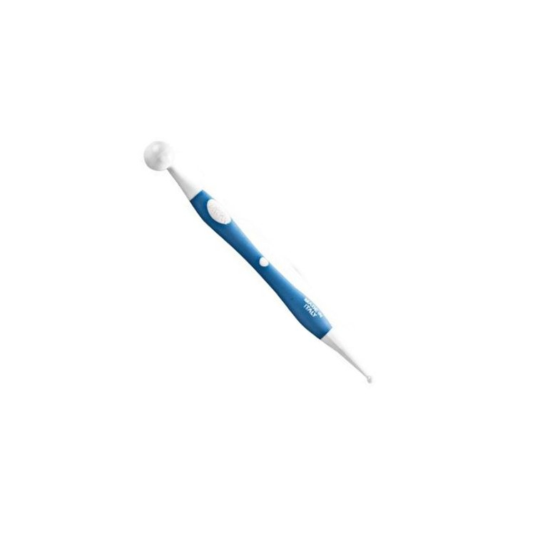 ATTREZZO SFERA (Modella Fiori) in Plastica con Manico Antiscivolo - Lunghezza attrezzo:  16 cm - Diametro sfere : 15 mm / 4 mm 