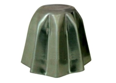Forma in alluminio antiaderente per Pandoro 500g 19,5 x 14 h  cm 1 pz