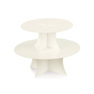 Alzata Cupcake 2 Piani Cartone 1pz