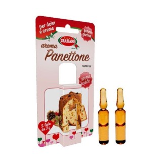 Aroma Panettone 4 g ( 2 fiale da 2 G ) senza glutine