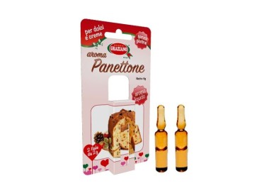 Aroma Panettone 4 g ( 2 fiale da 2 G ) senza glutine