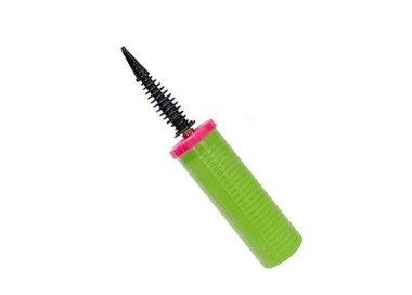 Pompetta economica gonfia palloncini  - diam. 5,5 cm x 28 cm h