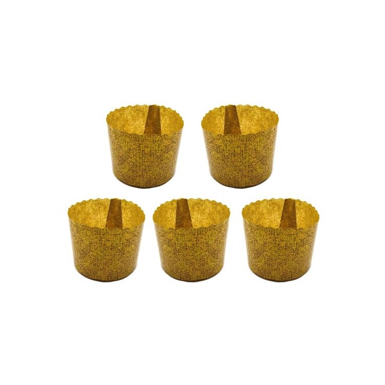 Stampo cottura Panettoncino 100g 5pz