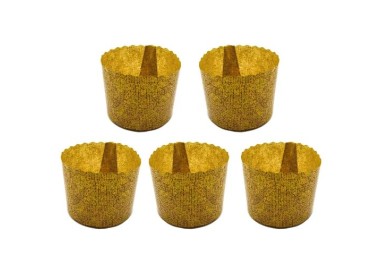 Stampo cottura Panettoncino 100g 5pz