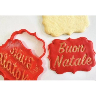 Tagliapasta Buon Natale PLASTICA 1 PZ