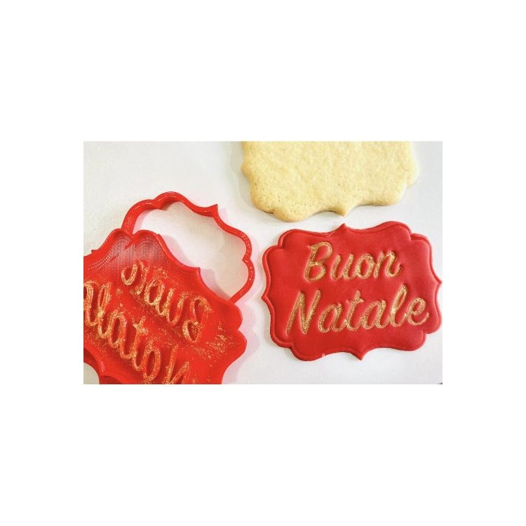 Tagliapasta Buon Natale PLASTICA 1 PZ