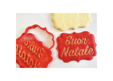 Tagliapasta Buon Natale PLASTICA 1 PZ