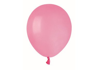 16 palloncini in lattice colore ROSA  10" 26 Cm- BIG PARTY .
