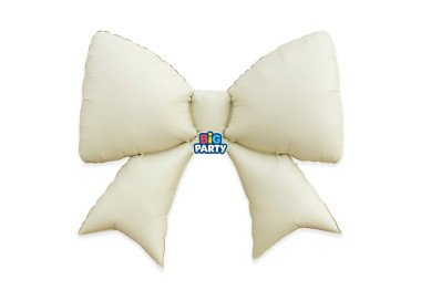 Palloncino Foil a Forma 98 x 75 cm Giant Bow Avorio 1pz