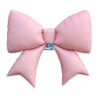 Palloncino Foil a Forma 98 x 75 cm Giant Bow Rosa 1pz