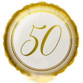 Palloncino 50° Anniversario di Matrimonio - - 43 cm - 1 pz