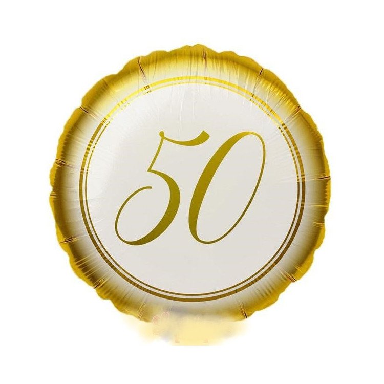 Palloncino 50° Anniversario di Matrimonio - - 43 cm - 1 pz