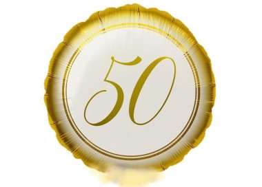 Palloncino 50° Anniversario di Matrimonio - - 43 cm - 1 pz