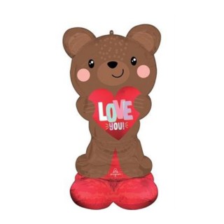 Palloncino 68 cm x 124  cm  AirLoonz ORSO GIGANTE  Anagram 1 pz