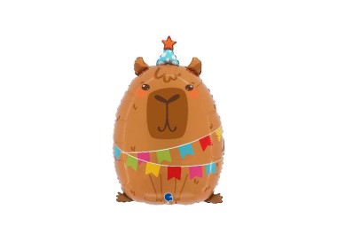 Palloncino a forma di CAPIBARA   - 58 cm - 1 pz