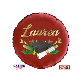 Palloncino  con scritta "laurea" 18"   aria di festa