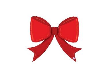 Palloncino FIOCCO  Rosso  - Supershape 104  cm  1 pz