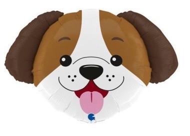 Palloncino testa  Cane  - 64 cm - 1 pz