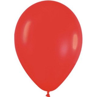 10 palloncini in lattice colore ROSSO  10" 26 Cm- BIG PARTY .