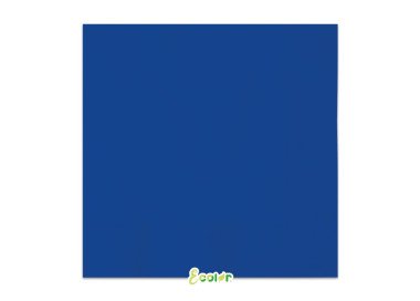 Tovaglioli in carta monouso  colore blu doppio velo  33x33 pz.40