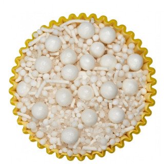 Sprinkles classic bianco  confezione da 100 gr Monpariglia linea deluxe