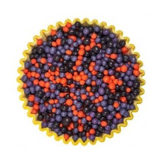 Sprinkles Momparille nero-viola-arancio confezione da 100 gr Monpariglia linea deluxe