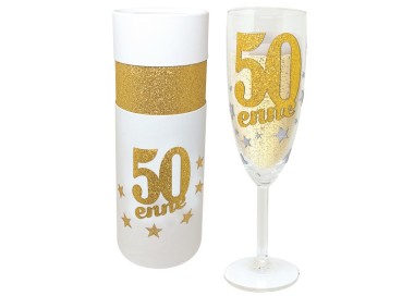 FLUTE BRILLANTINATO 50 ANNI SCATOLA DELUXE