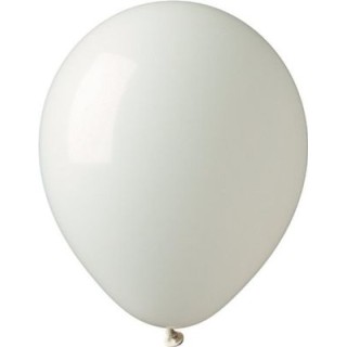 25 palloncini in lattice colore BIANCO 10" 26 Cm Big Party .