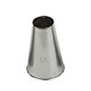 Beccuccio - Cornetto " LISCIO " per Sac à Poche N.1A  - 4 cm h -foro di 1,2 cm   1 pezzo - DECORA