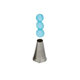 Beccuccio - Cornetto " LISCIO " per Sac à Poche N.9   0,6 cm-  1 pezzo - DECORA
