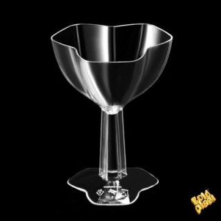 Finger Food Calice Triple PS -Trasparente-68cc- pz 12 Gold Plast
