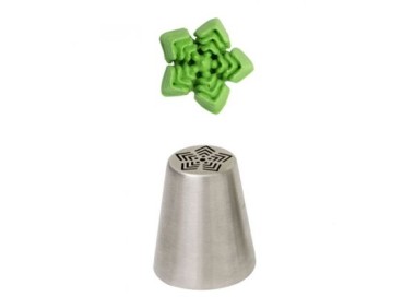 Beccuccio - Cornetto FIORE DIRETTO A STELLA DI NATALE  per Sac à Poche N.70 - 1 pezzo - DECORA