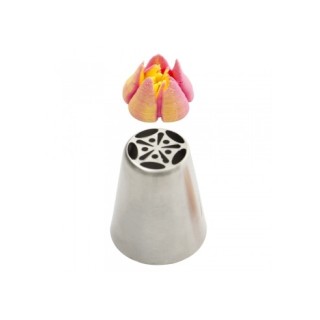 Beccuccio - Cornetto FIORE DIRETTO TULIPANO CON PISTILLI  per Sac à Poche N.17 - 1 pezzo - DECORA
