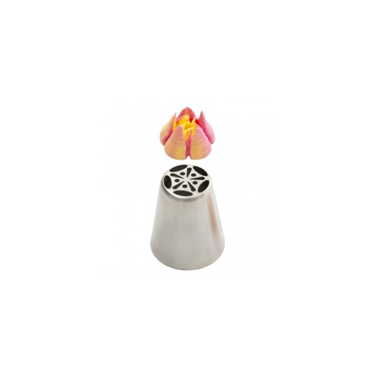Beccuccio - Cornetto FIORE DIRETTO TULIPANO CON PISTILLI  per Sac à Poche N.17 - 1 pezzo - DECORA
