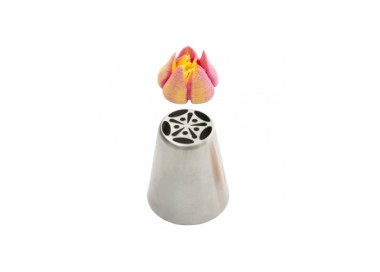 Beccuccio - Cornetto FIORE DIRETTO TULIPANO CON PISTILLI  per Sac à Poche N.17 - 1 pezzo - DECORA