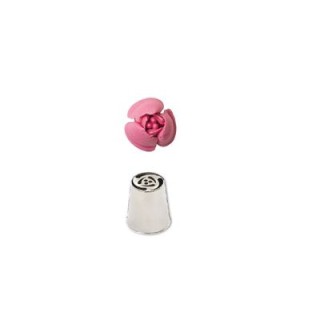 Beccuccio - Cornetto ROSA DIRETTO per Sac à Poche N.242 - 1 pezzo - DECORA
