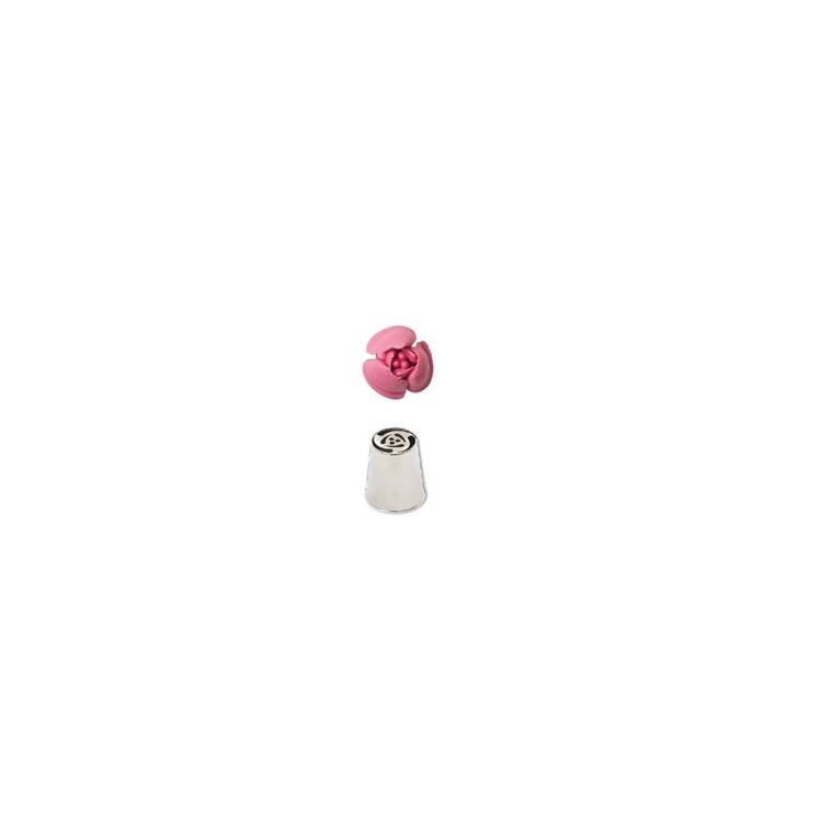 Beccuccio - Cornetto ROSA DIRETTO per Sac à Poche N.242 - 1 pezzo - DECORA