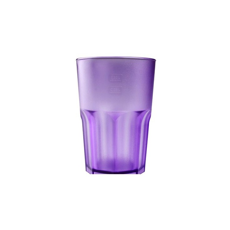 Bicchiere Granity SAN - Lilla Tr. - Frost - 425 cc da 1 pz Gold Plast