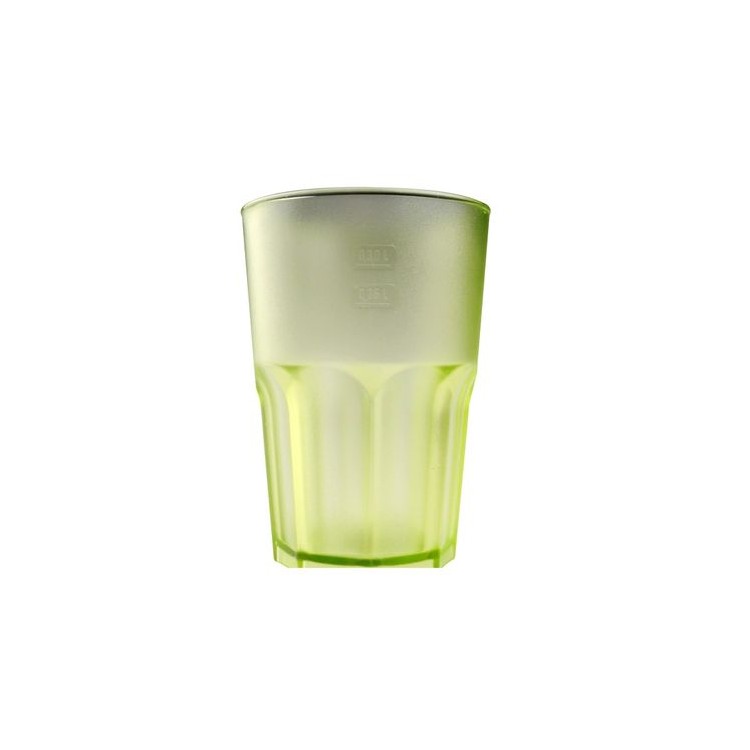 Bicchiere Granity SAN - Verde Acido Tr  - Frost - 425 cc da 1 pz Gold Plast