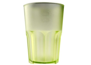 Bicchiere Granity SAN - Verde Acido Tr  - Frost - 425 cc da 1 pz Gold Plast