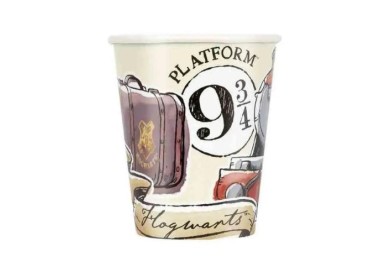 Bicchieri Harry Potter in cartoncino 270 ml 8 pz