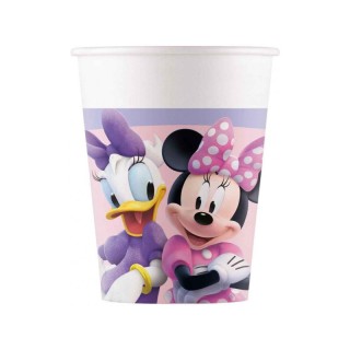Bicchieri in cartoncino Minnie Junior Disney  200 ml    - 8 pezzi