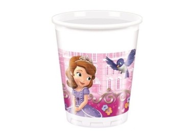 Bicchieri Principessa Sofia - 8 pezzi - da 200 ml