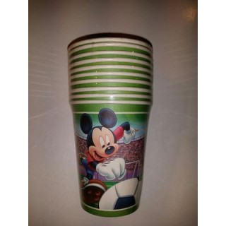 Bicchieri Topolino Disney - 10 pezzi - da 250 ml