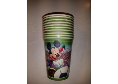 Bicchieri Topolino Disney - 10 pezzi - da 250 ml